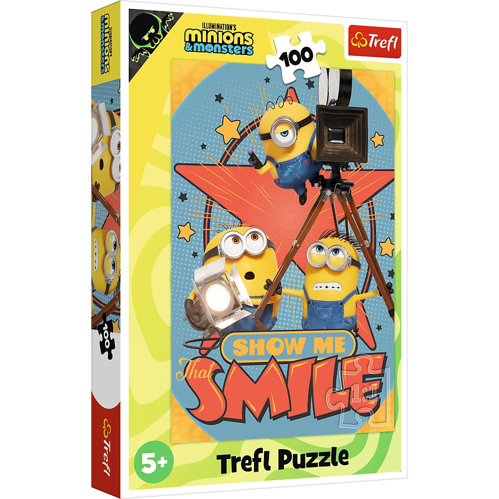 Puzzle Trefl 100 Minioni Si Monstri