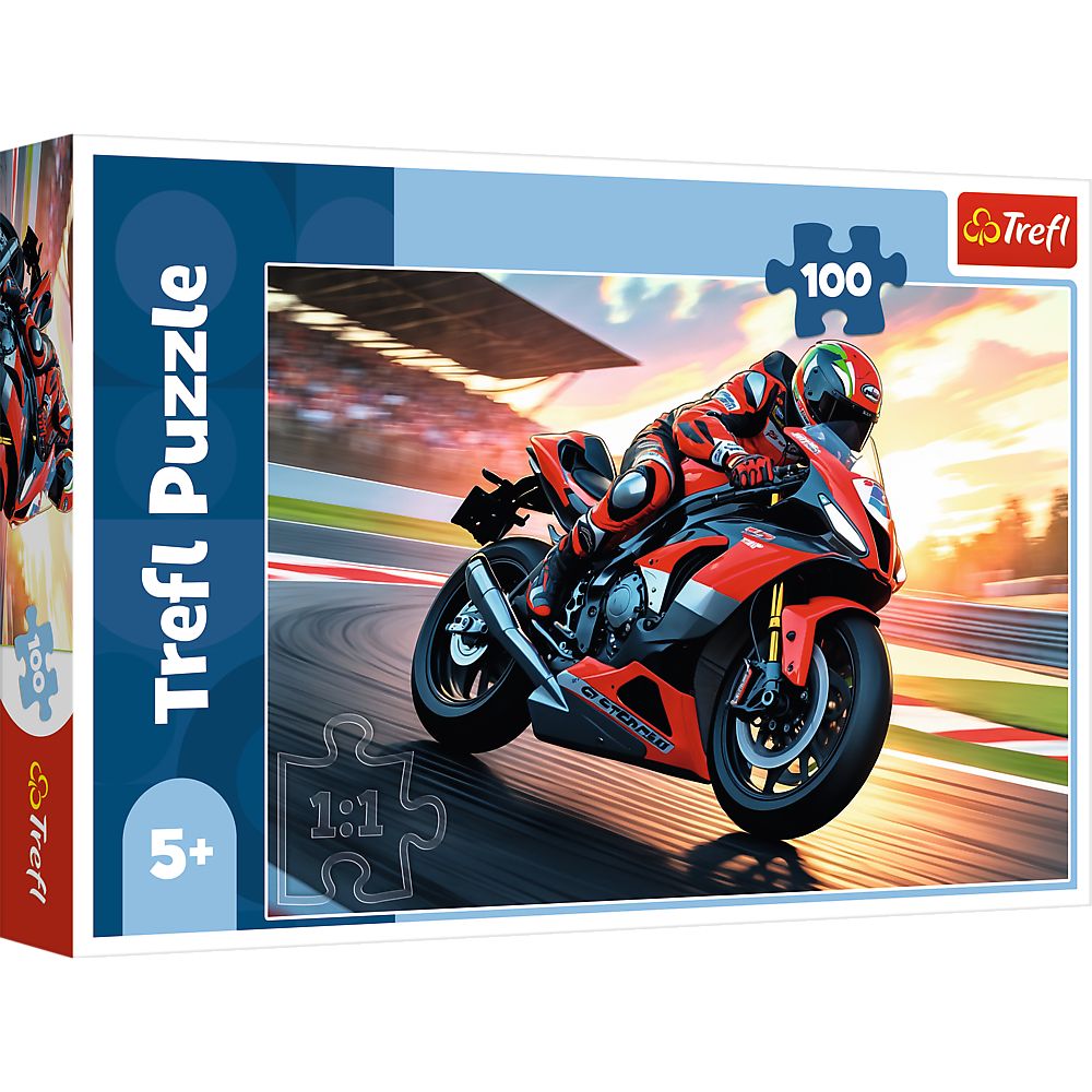 Puzzle Trefl 100 Motocicleta Rapida