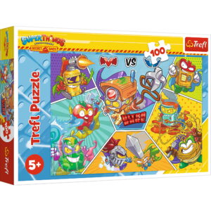 Puzzle Trefl 100 Spionii Secreti In Actiune