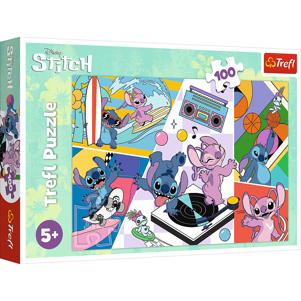 Puzzle Trefl 100 Stitch Amintirile Lui Stitch
