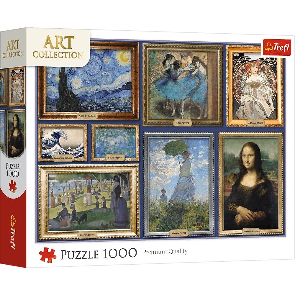 Puzzle Trefl 1000 Art Collection O Colectie De Capodopere De Arta