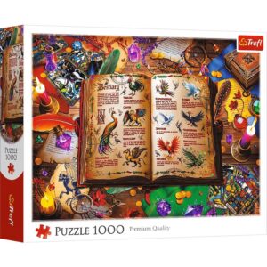 Puzzle Trefl 1000 Atlasul Pasarilor Fantastice