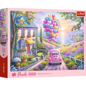 Puzzle Trefl 1000 Calatorie Romantica