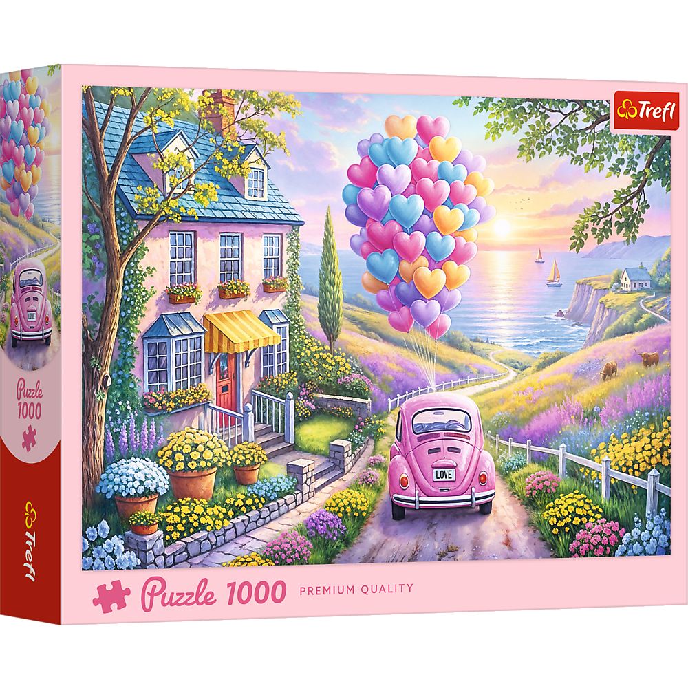 Puzzle Trefl 1000 Calatorie Romantica
