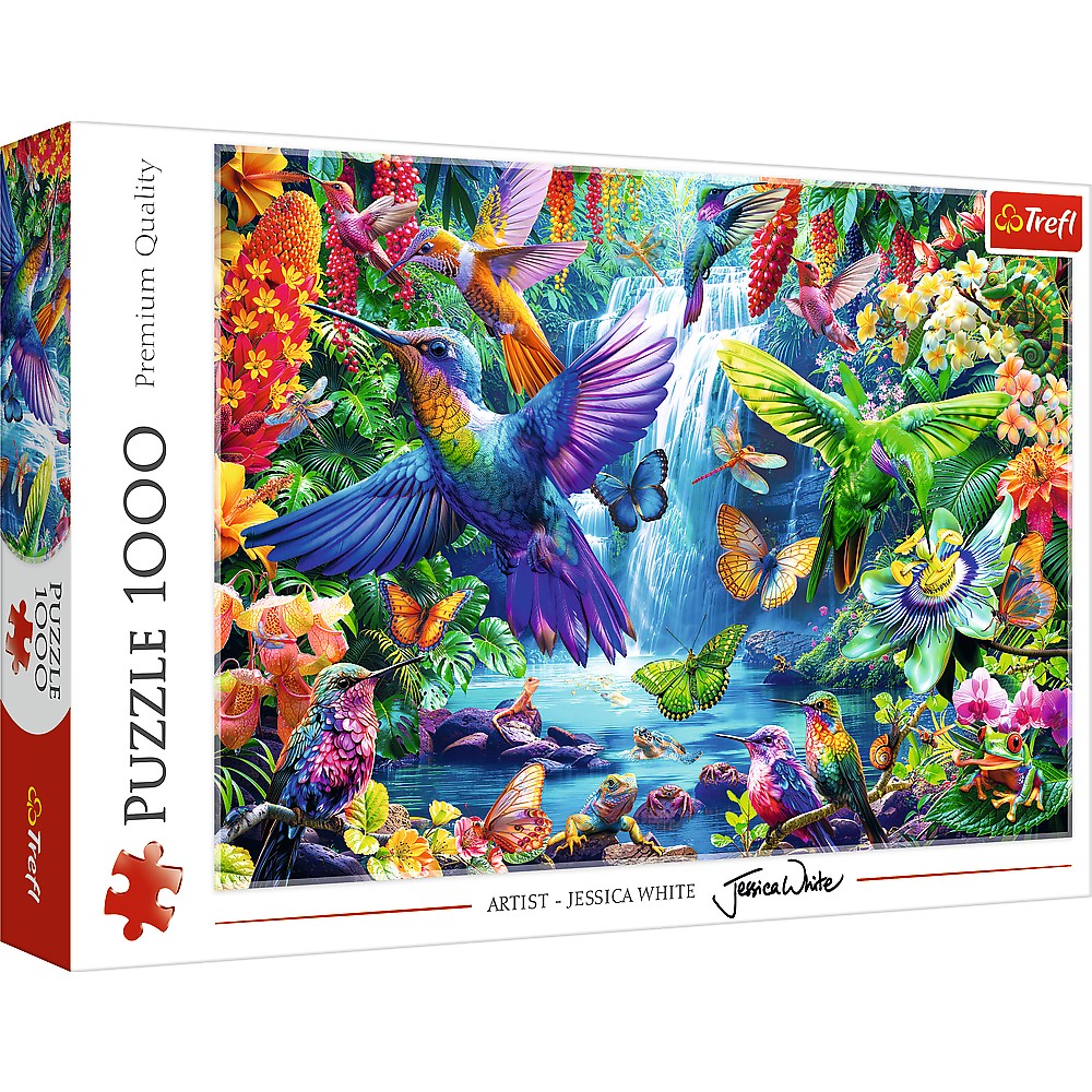 Puzzle Trefl 1000 Colibri Tropicali