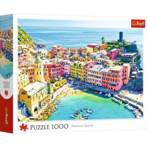 Puzzle Trefl 1000 Orasul Pitoresc Vernazza Liguria Italia