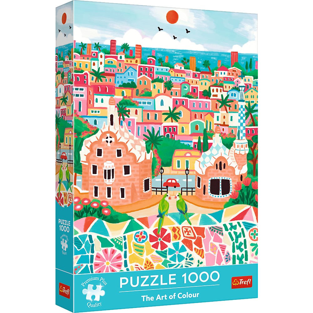 Puzzle Trefl 1000 Premium Plus Barcelona Spania