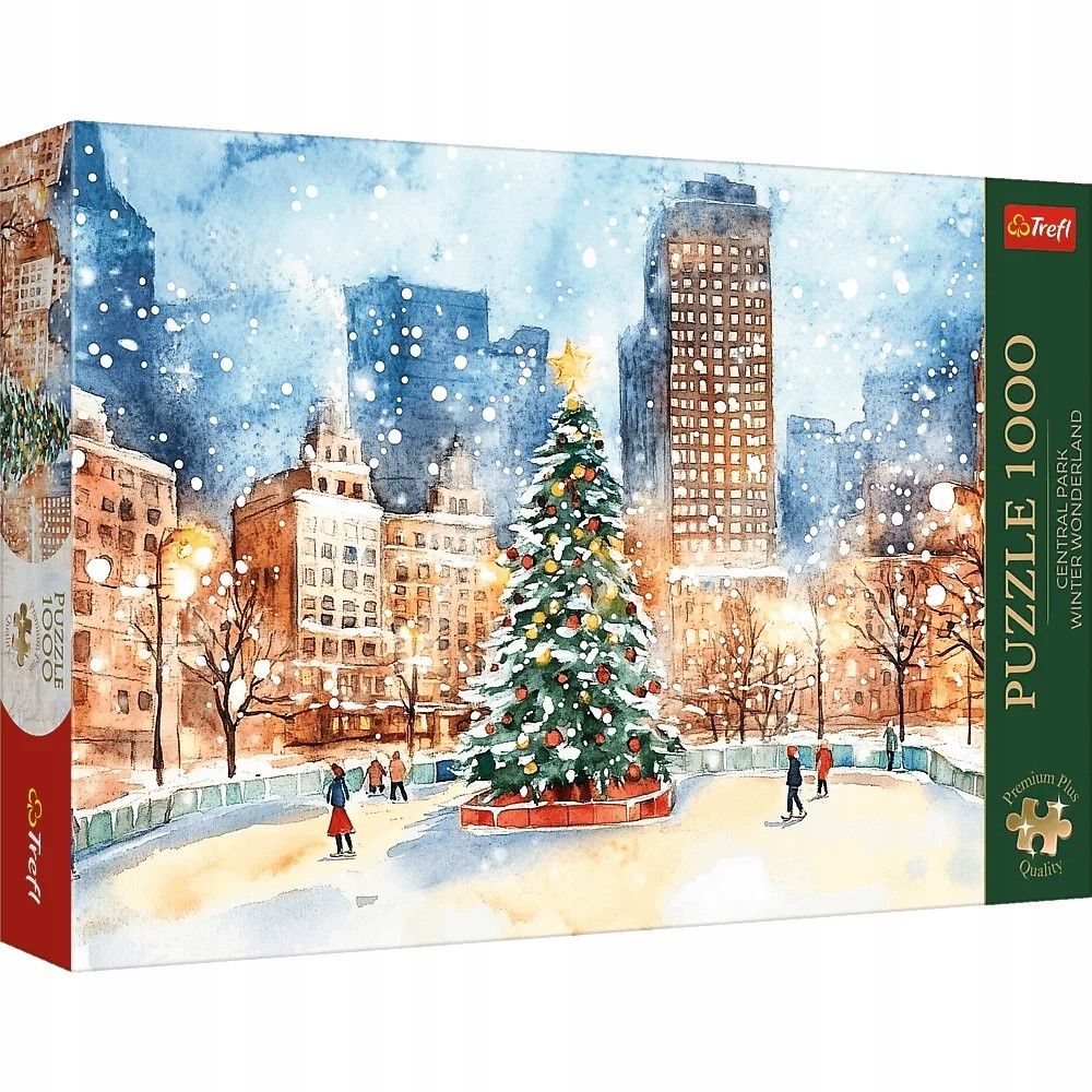 Puzzle Trefl 1000 Premium Plus Central Park Usa Winter Wonderland