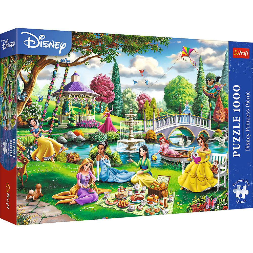 Puzzle Trefl 1000 Premium Plus Disney Princess Picnic