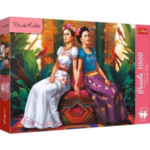 Puzzle Trefl 1000 Premium Plus Frida Kahlo Doua Fete
