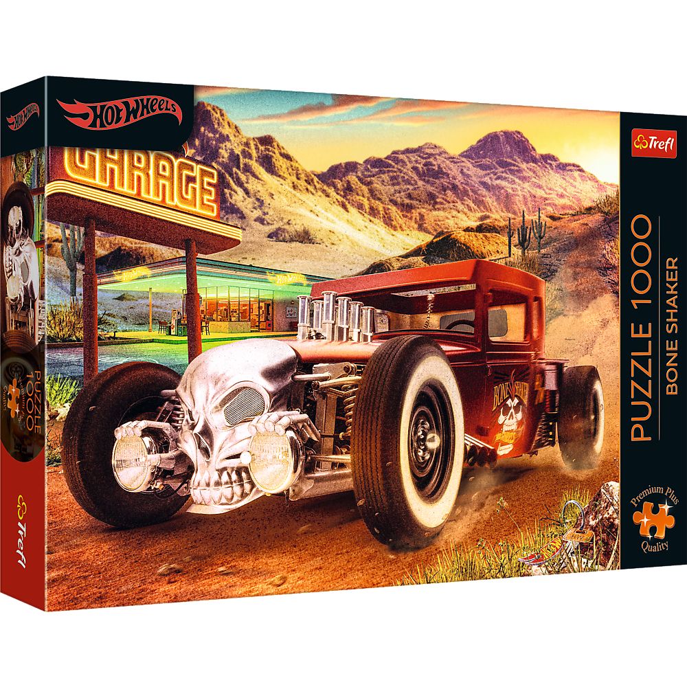 Puzzle Trefl 1000 Premium Plus Hot Wheels Bone Shaker