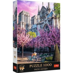 Puzzle Trefl 1000 Premium Plus Photo Odyssey Catedrala Notre Dame Paris