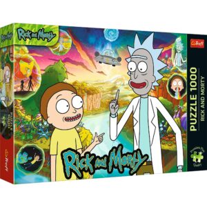 Puzzle Trefl 1000 Premium Plus Rick Si Morty