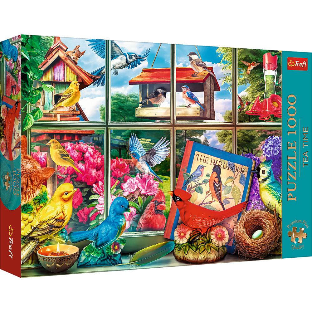 Puzzle Trefl 1000 Premium Plus Tea Time Lumea Pasarilor