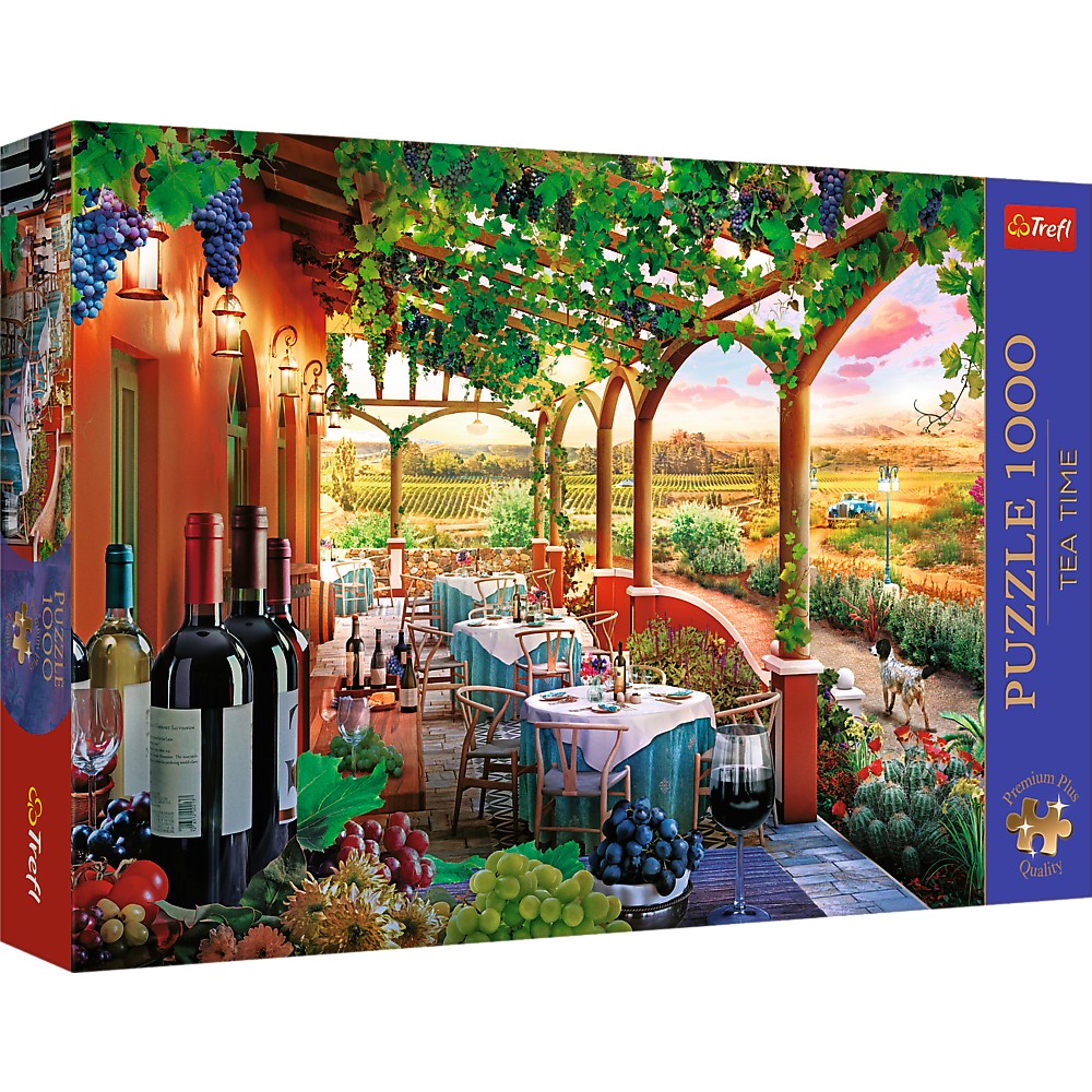 Puzzle Trefl 1000 Premium Plus Tea Time Podgoria Italiana