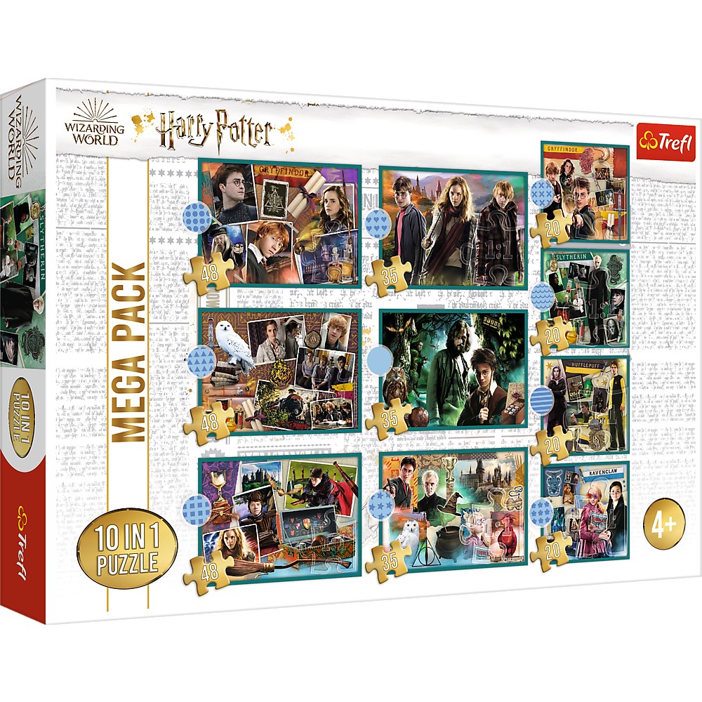Puzzle Trefl 10IN1 Harry Potter In Lumea Lui Harry Potter