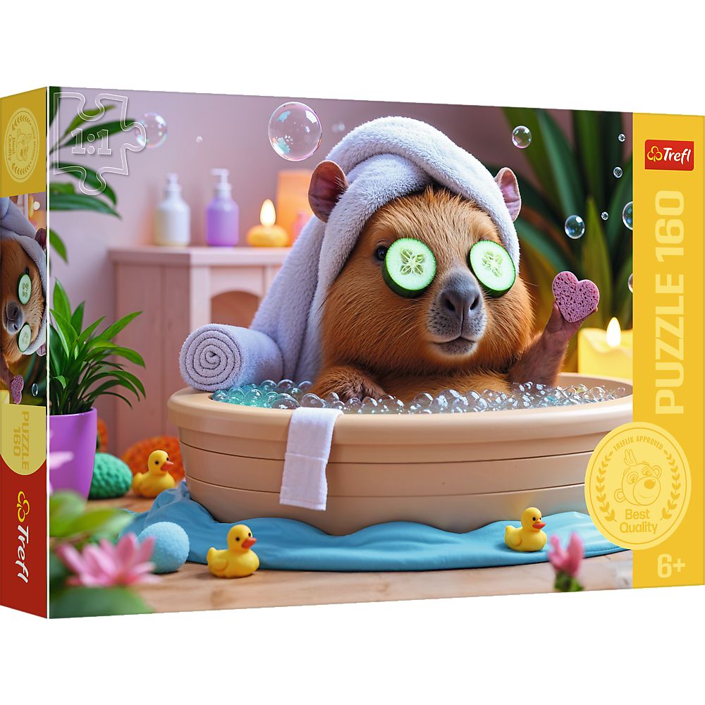 Puzzle Trefl 160 Capibara La Spa