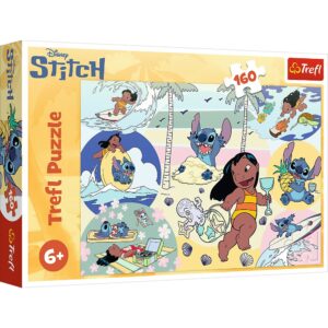 Puzzle Trefl 160 Disney Stitch Regulile Lui Stitch