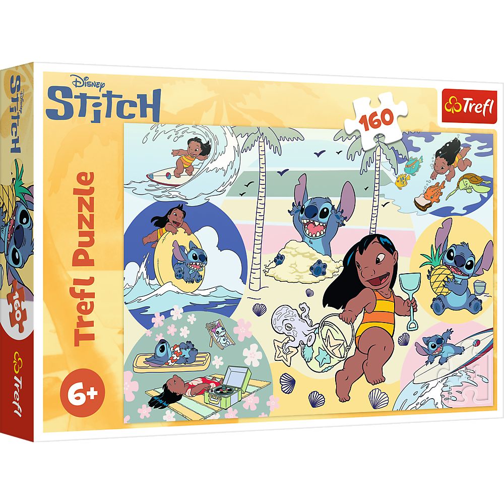 Puzzle Trefl 160 Disney Stitch Regulile Lui Stitch