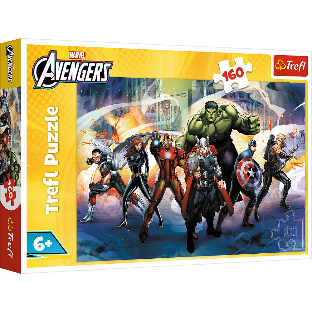 Puzzle Trefl 160 Marvel Razbunatorii Superputeri