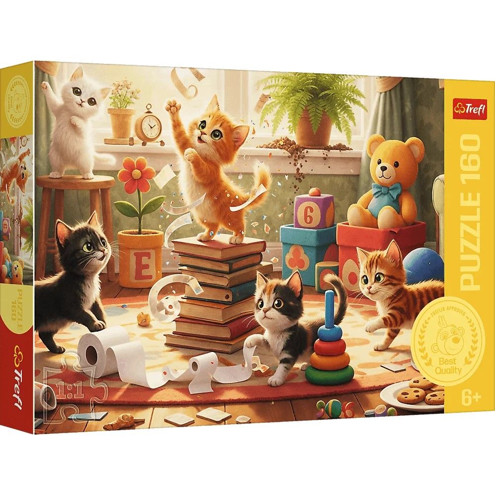 Puzzle Trefl 160 Poftele Pisicii