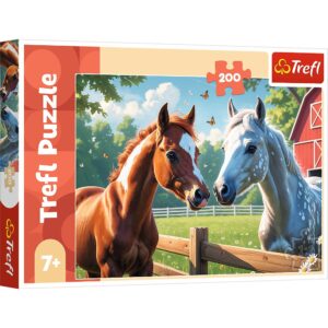 Puzzle Trefl 200 Cai In Poiana
