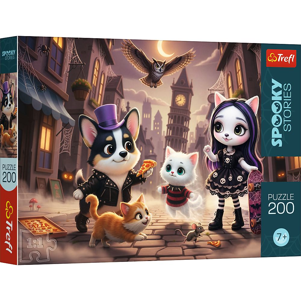 Puzzle Trefl 200 Povesti Infricosatoare De Noapte