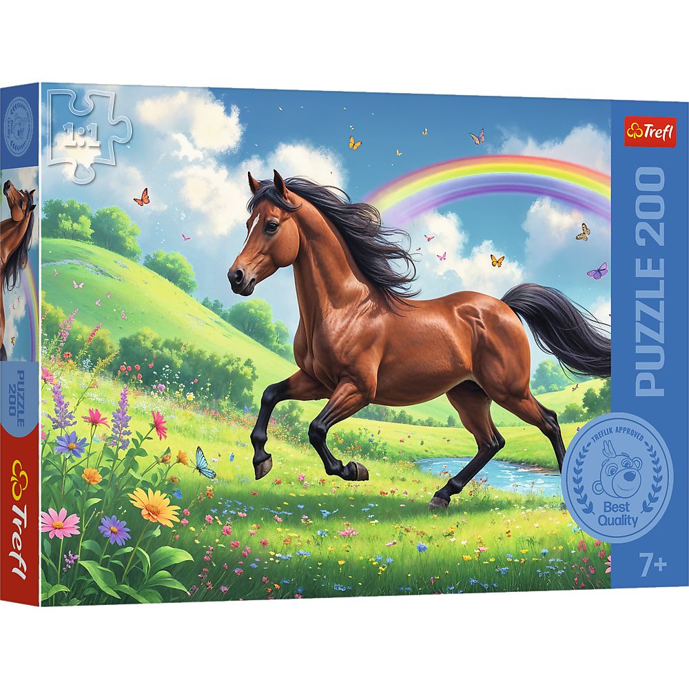 Puzzle Trefl 200 Un Cal Impunator