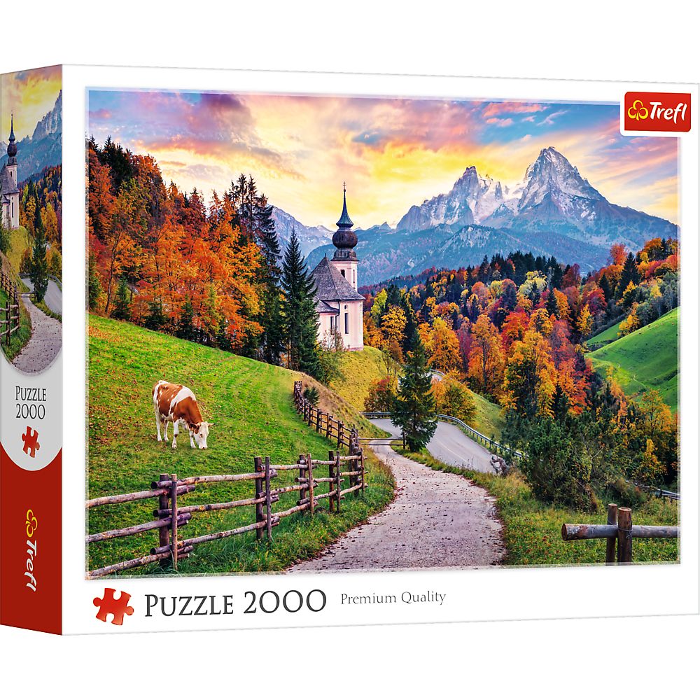 Puzzle Trefl 2000 Alpii Bavarezi In Toamna
