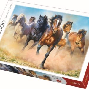 Puzzle Trefl 2000 Herghelie De Cai Galopand