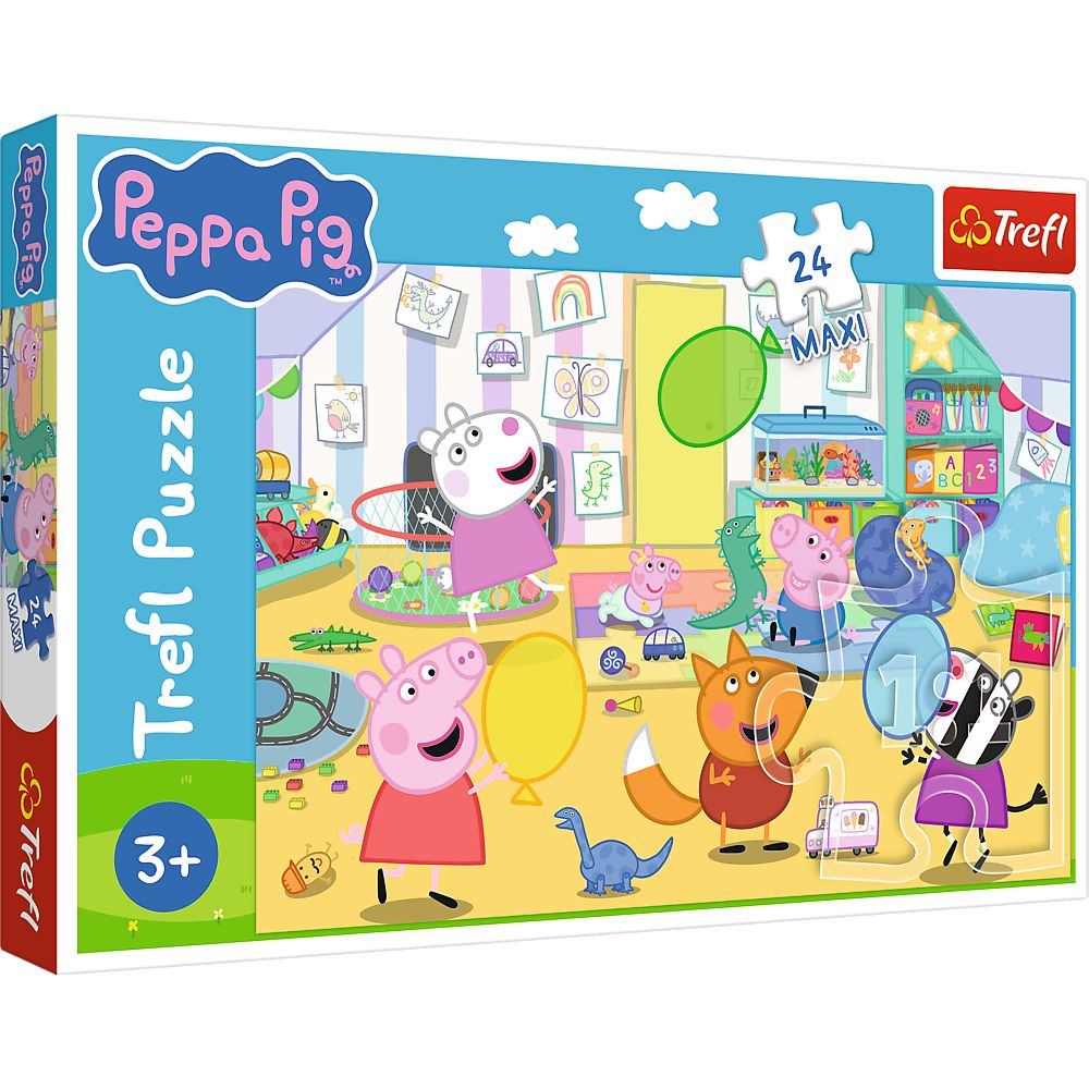 Puzzle Trefl 24 Maxi Frumoasa Peppa Pig