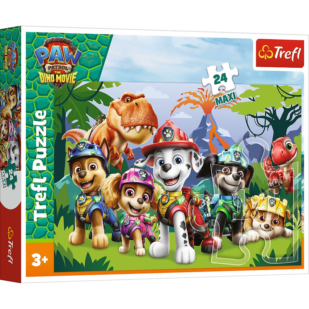 Puzzle Trefl 24 Maxi Patrula Catelusilor Prietenie Preistorica