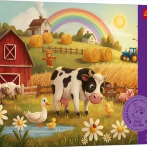 Puzzle Trefl 24 Maxi Vacuta La Ferma