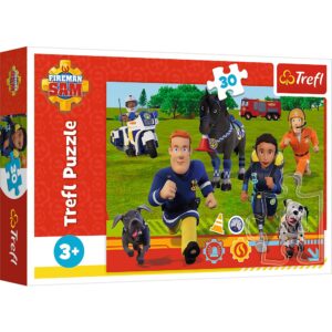 Puzzle Trefl 30 Pompierul Sam Gata De Salvare