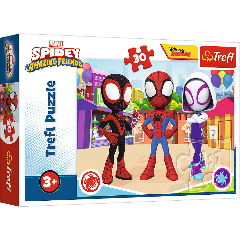 Puzzle Trefl 30 Spiday Cei 3 Prieteni