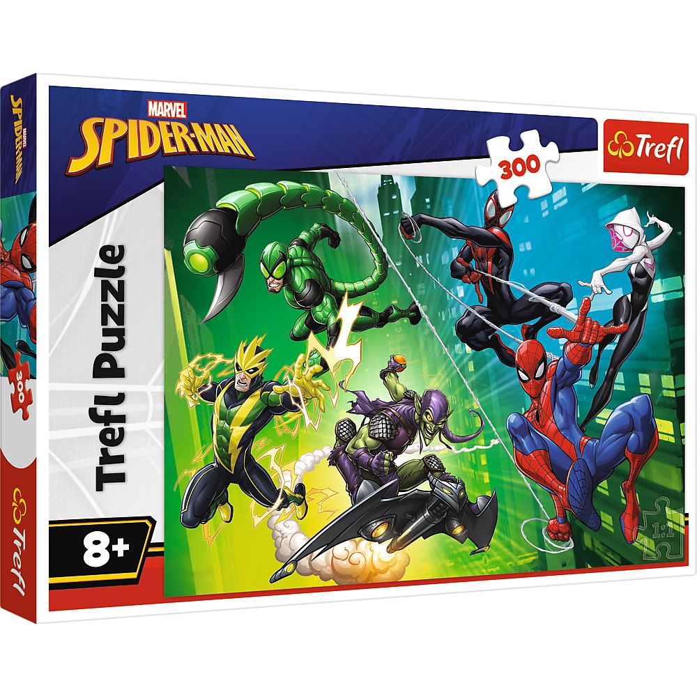 Puzzle Trefl 300 Marvel Spiderman Panza Omului Paianjen