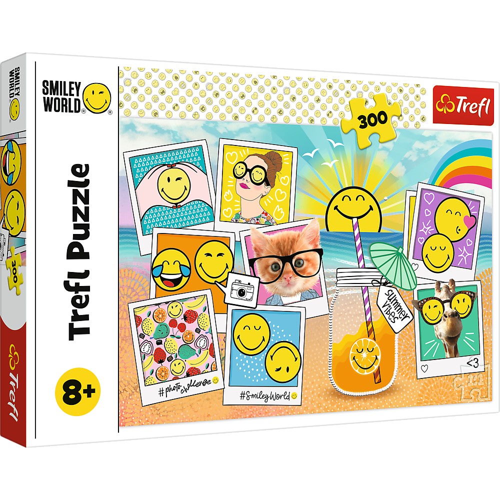 Puzzle Trefl 300 Zambete Din Vacanta