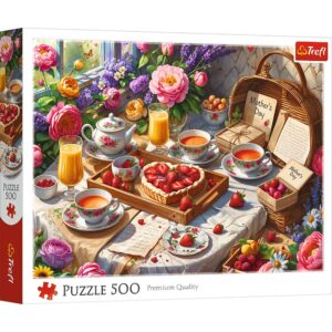 Puzzle Trefl 500 Dulciuri Pentru Ziua Mamei