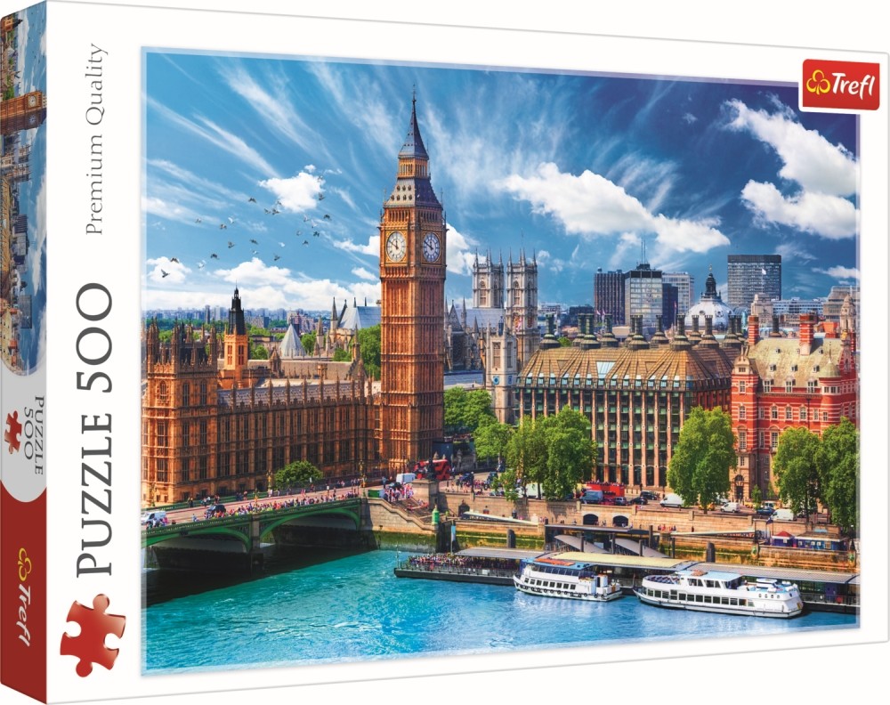 Puzzle Trefl 500 O Zi Cu Soare La Londra