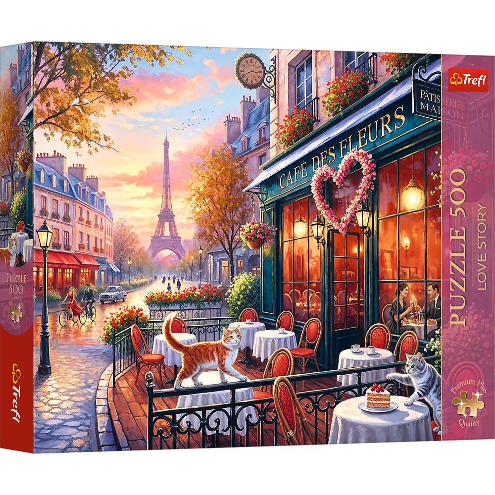 Puzzle Trefl 500 Premium Plus Dragoste La Paris