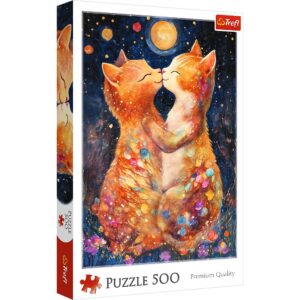 Puzzle Trefl 500 Sarut In Lumina Lunii