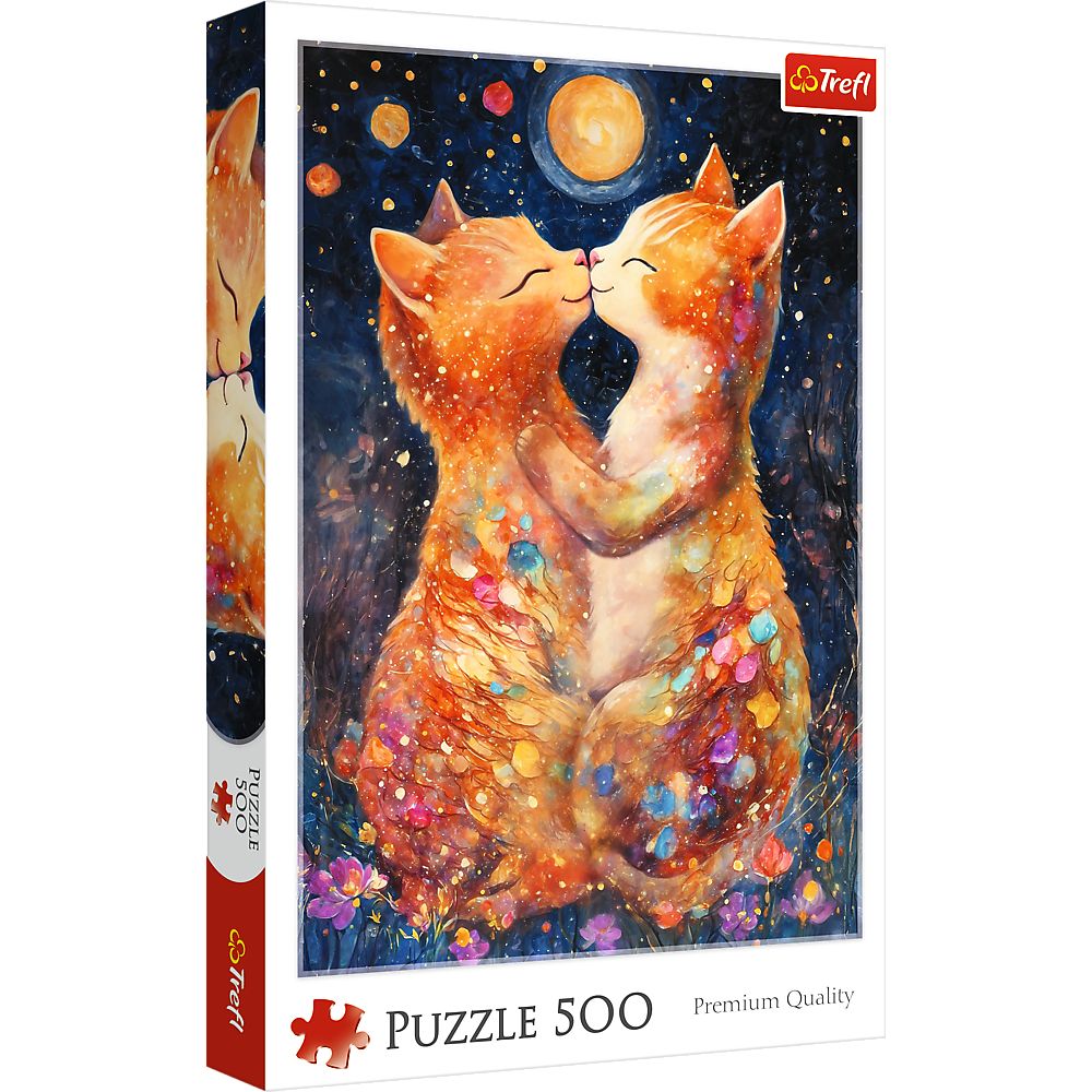 Puzzle Trefl 500 Sarut In Lumina Lunii
