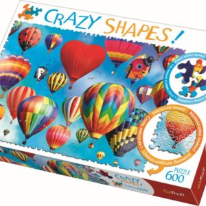 Puzzle Trefl 600 Cu Piese Ciudate - Baloane Colorate