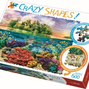 Puzzle Trefl 600 Cu Piese Ciudate - Insula Exotica