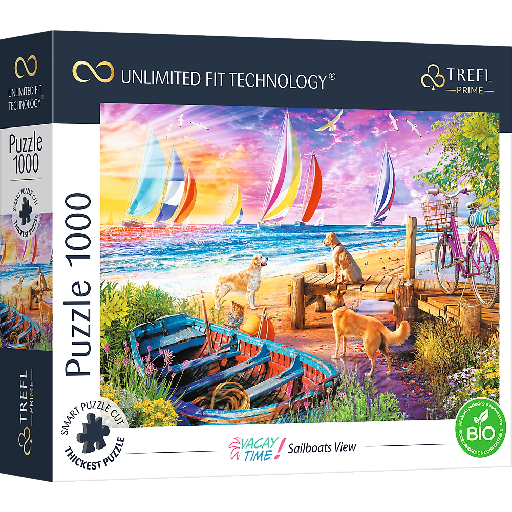 Puzzle Trefl Uft 1000 Barcile Pe Mare