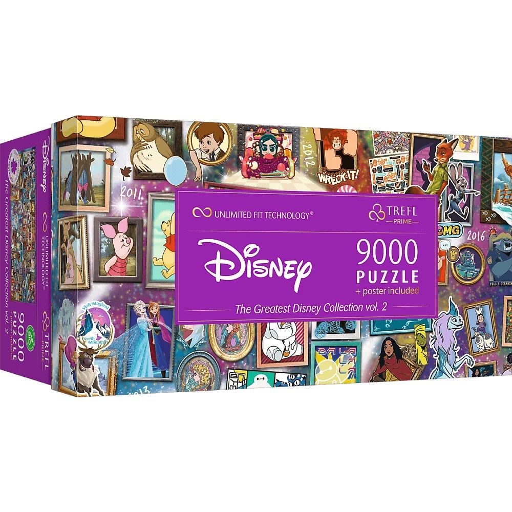 Puzzle Trefl Uft 9000 Cea Mai Mare Colectie Disney