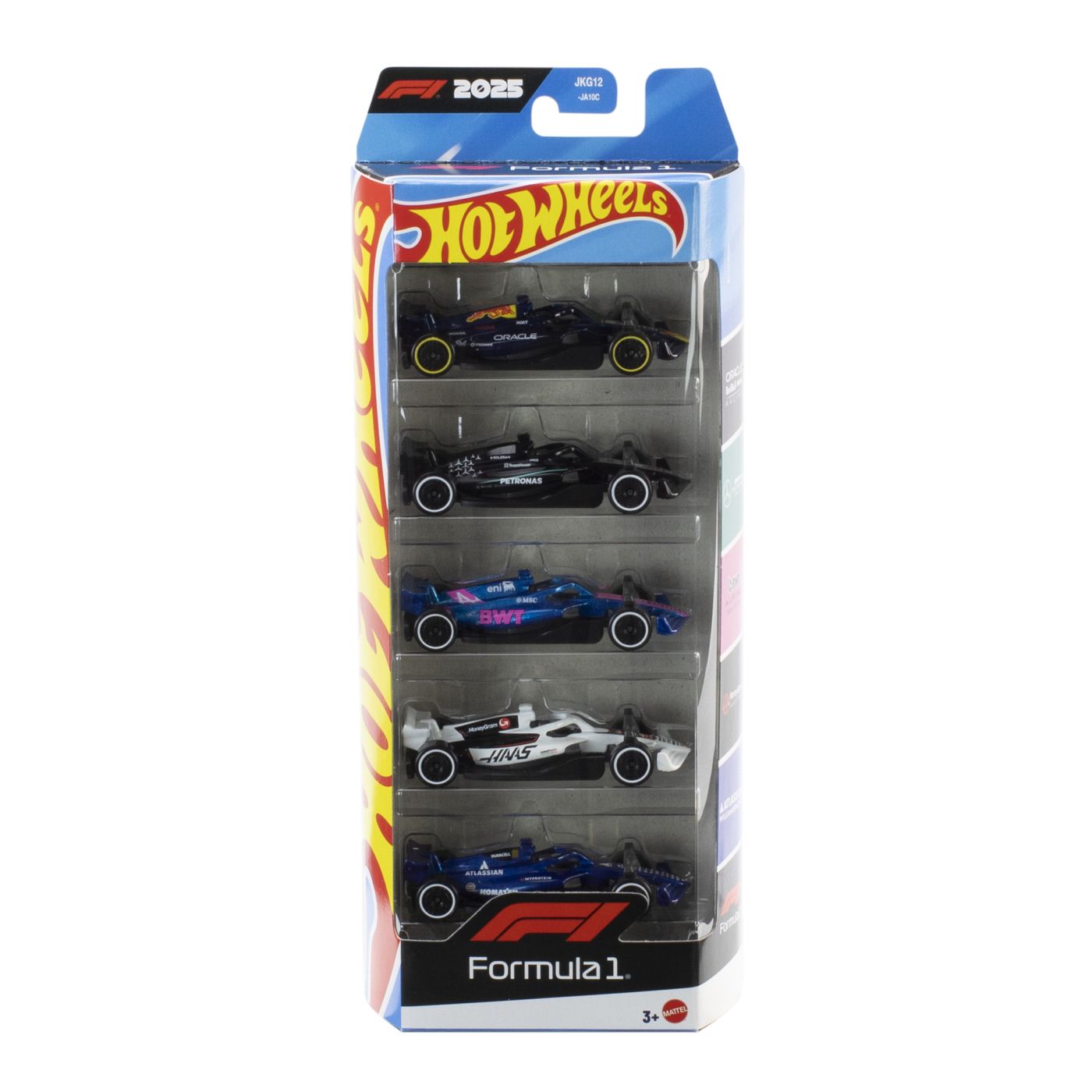 Set 5 Masini Hot Wheels Formula 1 2025
