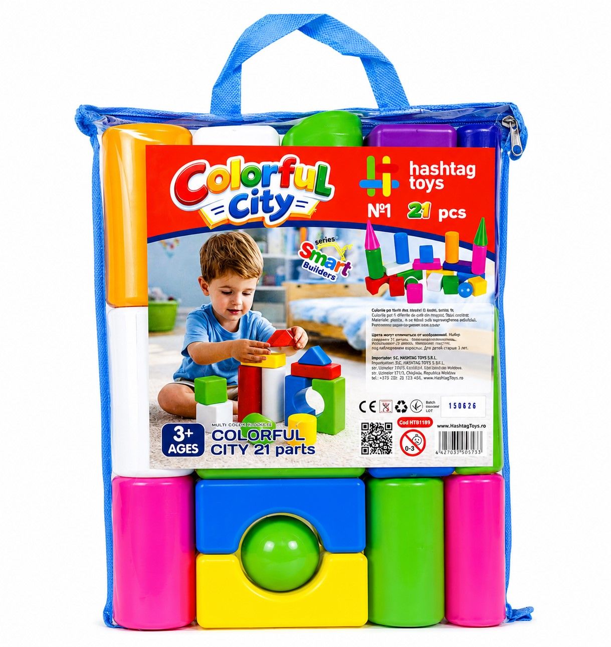 Set Constructii Orasul Colorat 1