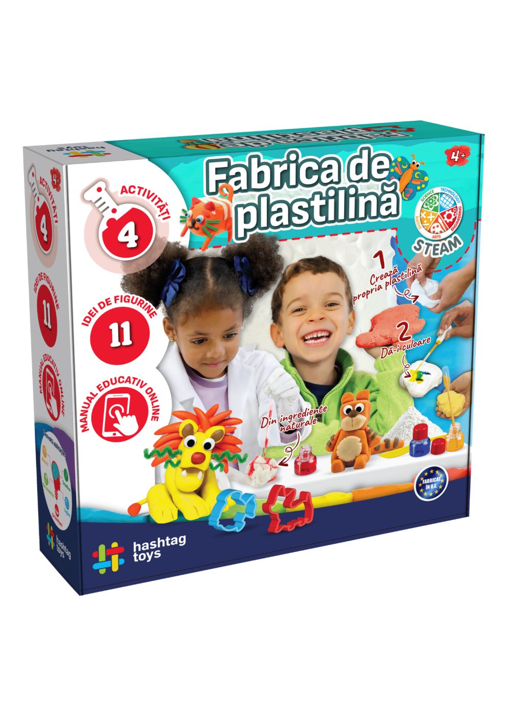 Set Fabrica De Plastilina Cu Animale