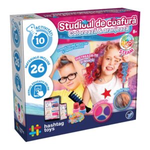 Set Studio De Coafura Coloreaza Si Aranjeaza